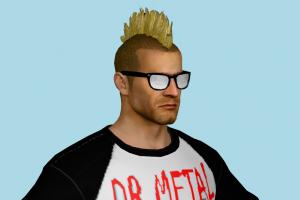 Chuck Greene DR2, Dead-Rising-2, man, male, people, human, character